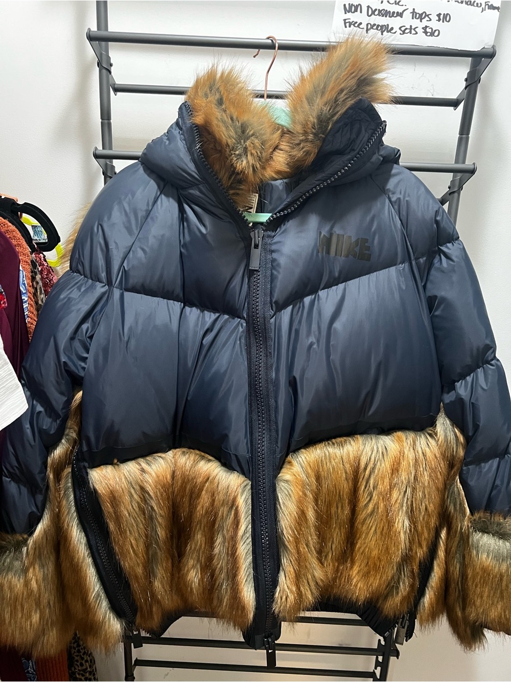 Sacai X Nike Puffer Jacket